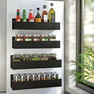 Magnetic Spice Rack for Refrigerator